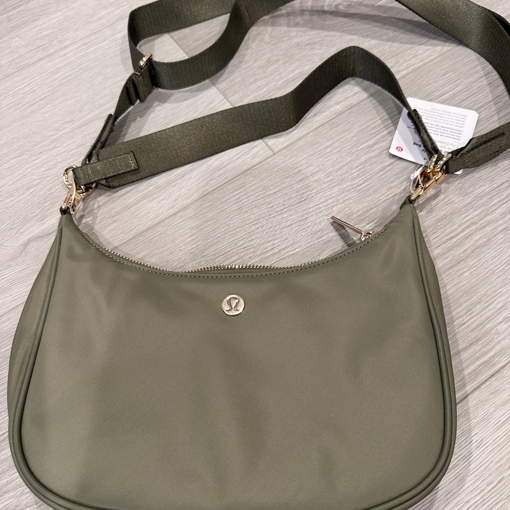 Lululemon Athletica Olive Crossbody Bag